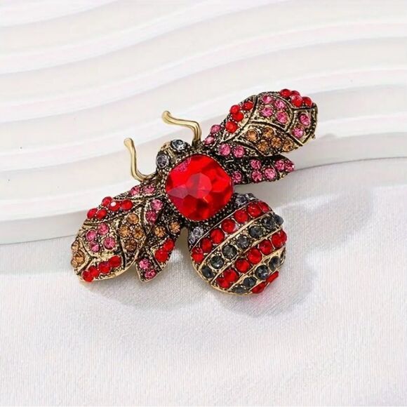 ♥️ Betsey Johnson stunning bumblebee brooch ♥️ - Picture 8 of 8